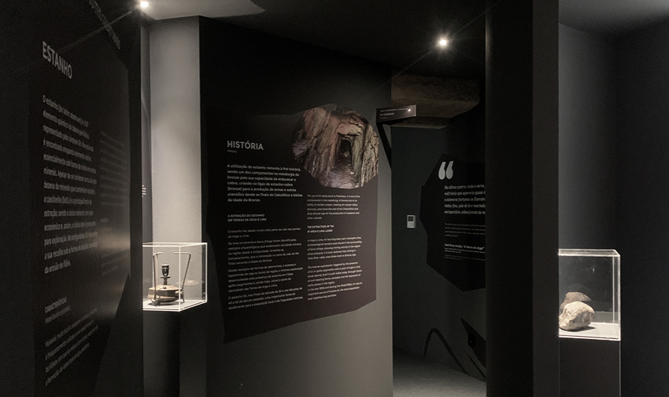 Interior do museu mineiro