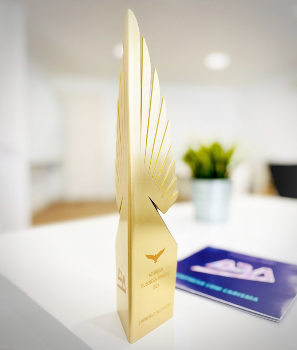 Trophy won by Blisq at the ABA Awards