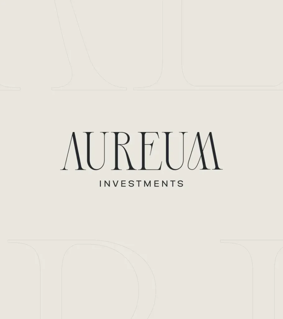 Identidade visual imobiliária Aureum Investments