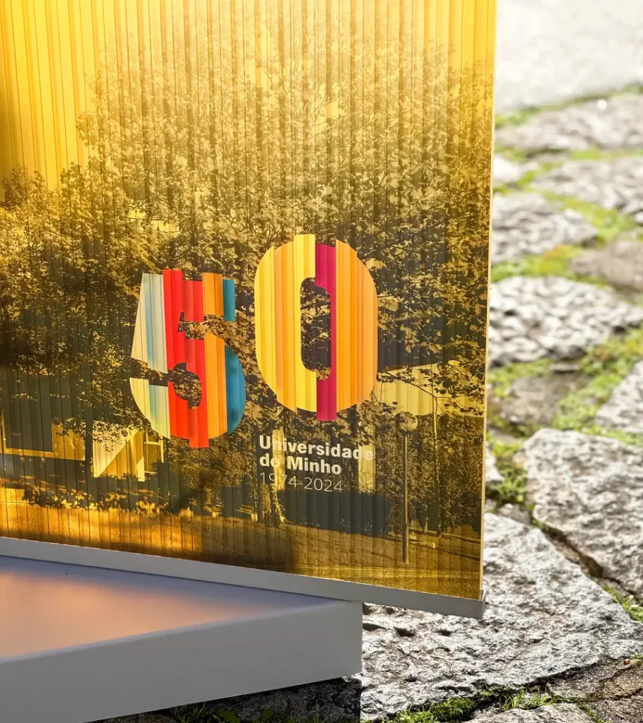 50 Anos Universidade do Minho Totem