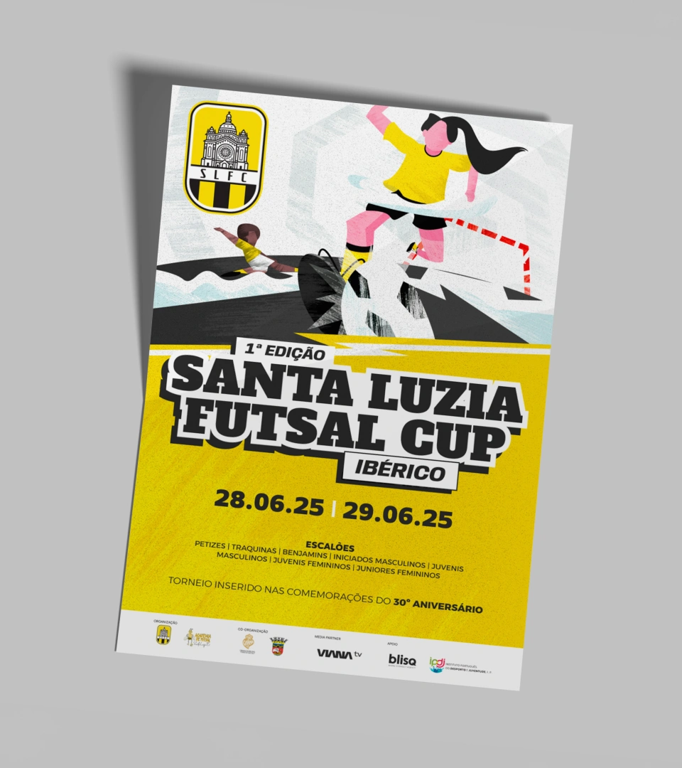 Santa Luzia FC - Cartaz