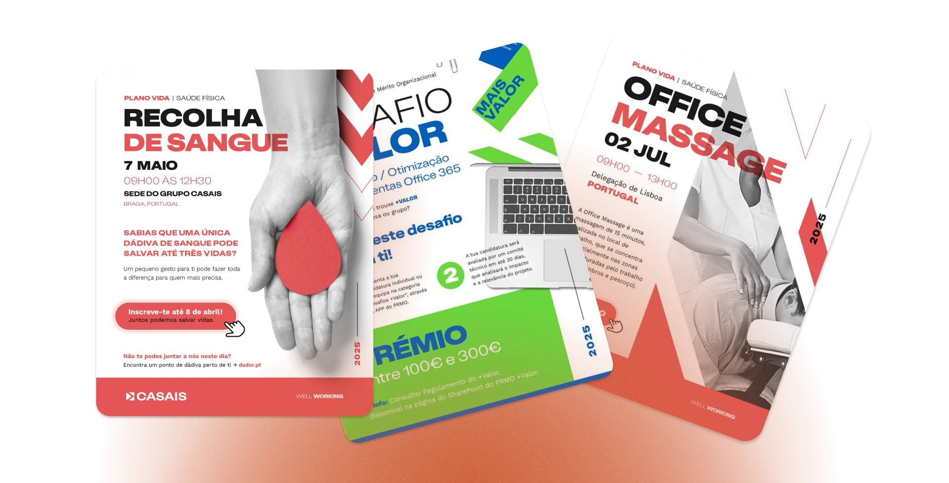 Grupo casais cards